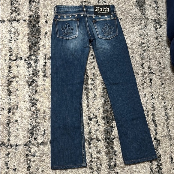 Faith Connexion Women's Boot Cut Jeans - Blue - Picture 13 of 16